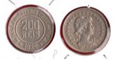V104-3 - 200 Réis 1932 - Tiragem BAIXA 761.000 - LINDA