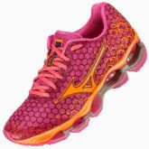 Mizuno wave prophecy 3 rosa e laranja