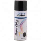 Tinta spray preto brilhante 350 ml - TEKBOND