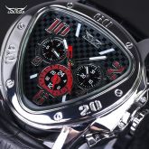 Relógio De Luxo Triangular Jaraguar Para Homens Elegantes