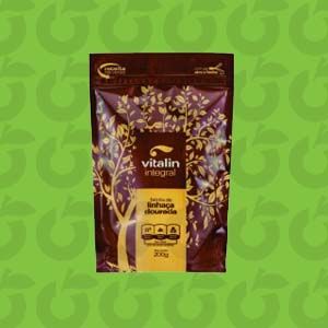 Farinha de Linhaça Dourada Integral 200 Gramas Vitalin