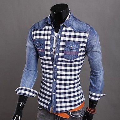 Moda Luxo: Camisa Manga Longa, de Ótima Qualidade. Frete Grátis.