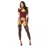 CAMISETE LIGA SENSUAL RENDADO PIMENTA SEXY