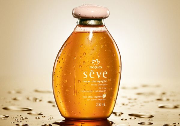 Óleo Desodorante Corporal Rosas Champagne Sève - 200ml
