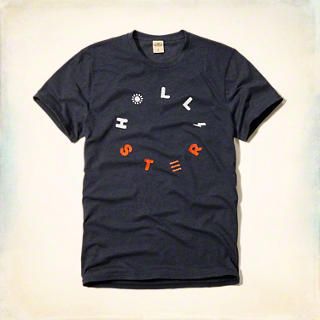 Camiseta Hollister Cd. 101657-1 - Azul