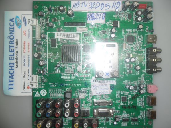 Placa Principal Buster Hbtv 32d05HD
