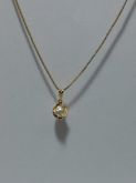 Corrente com pingente de pérola CP00242