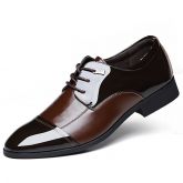Sapato Social Masculino Power Me Envernizado Estilo Europeu