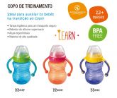 Copo De Treinamento Com Bebedor De Silicone Menino