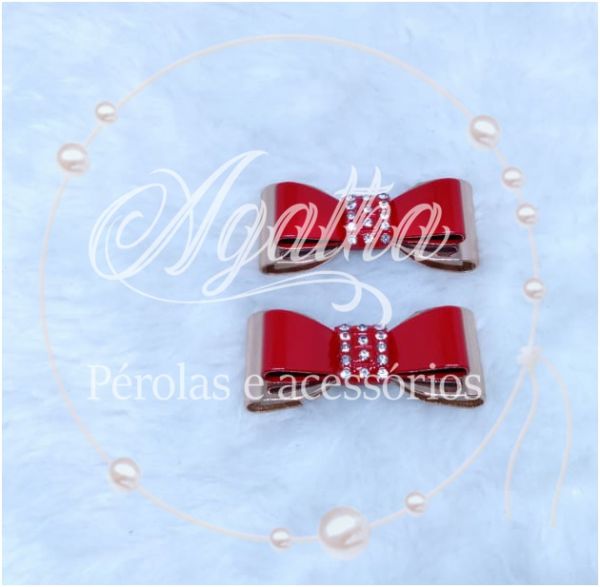 Laços Metal Vermelho
