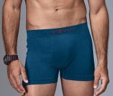 Boxer Rede Ultraleve Azul Petróleo GR