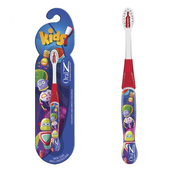 Escova Dental Infantil Oral Z Robôs