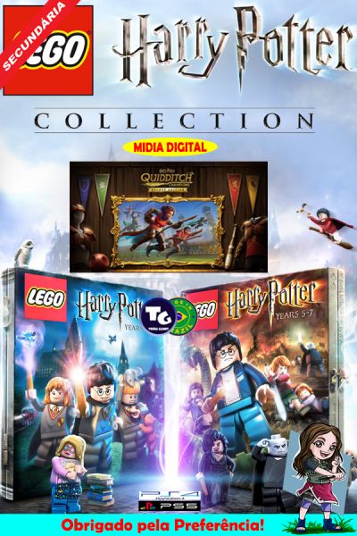 Kit Lego Harry Potter Collection 1 & 2 + Campeões do Quadribol Deluxe Edition - Secundária