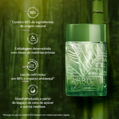 O BOTICÁRIO, ARBO BOTANIC DESODORANTE COLÔNIA-100ML
