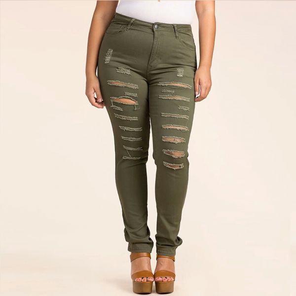 Calça jeans plus size