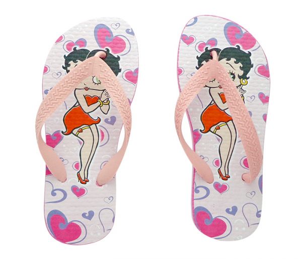 Chinelo Infantil Betty Boop Rosa 18
