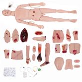 Manequim Bissexual c/ Órgãos Internos Simulador P/ Cuidados de Enfermagem e Trauma-CS/AT/TGD-4111
