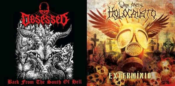 Holocausto War Metal / Obsessed - "Extermínio / Back From the South of Hell"