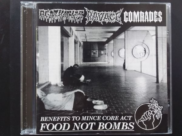 CD - Agathocles / Ravage / Comrades – Benefit To Mince Core Act For Food Not Bombs
