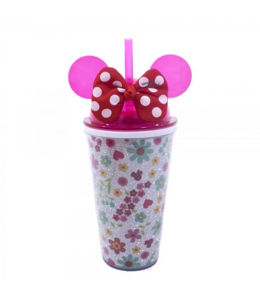 COPO COM LAÇO ORELHAS MINNIE 450ML - DISNEY