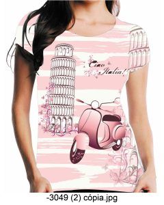 T-Shirt Blusa Feminina P M G
