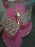 Chinelo Decorado ( Manta de Strass)