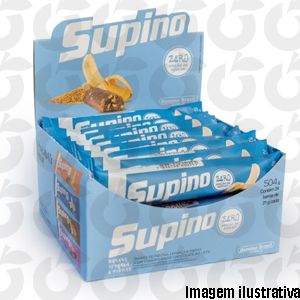 Barra de Frutas Banana e Linhaça e Fibras Zero 3x24g Banana Brasil