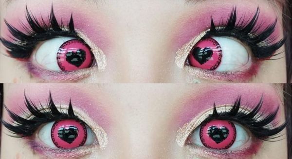 .Heart Eyes - Rosa - 14.5mm