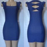 VESTIDO TUBINHO DECOTADO