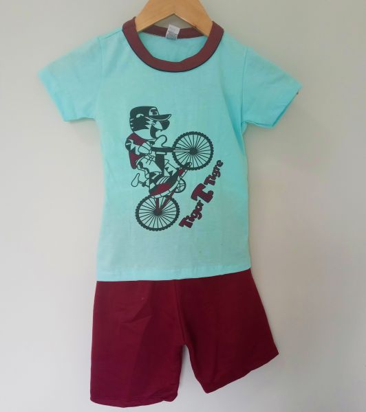 Conjunto Infantil Menino Bicicleta