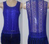 BLUSA EM RENDA COM TASSEL