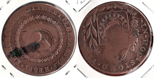 C627-2 - 80 Réis carimbo de 40) 1828R