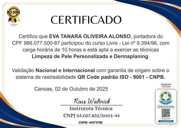 EVA TANARA OLIVEIRA ALONSO