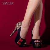001-peep toe Torricella meia pata plataforma onça noiva casamento formatura festas