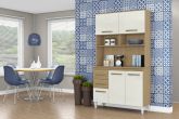 Kit Cozinha Aline 4P3G Atacama.Off White Aramoveis