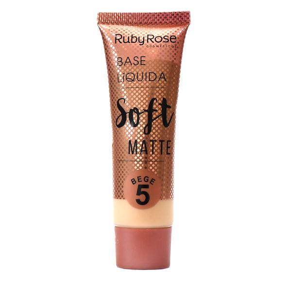 Base Líquida Soft Matte Ruby Rose Bege 5