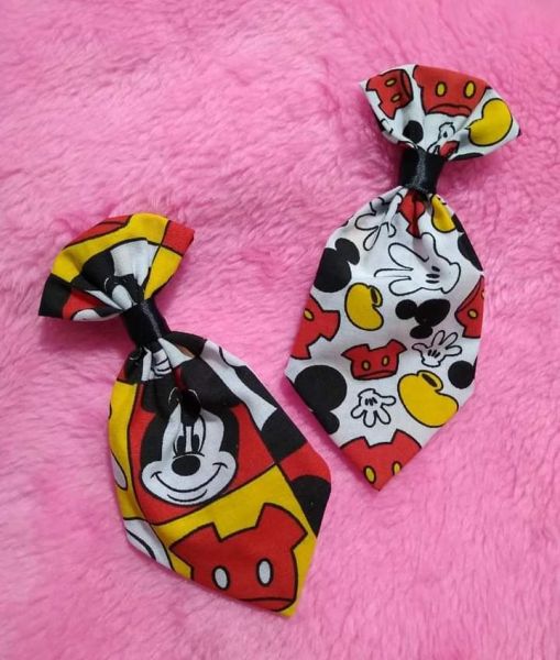 Gravata Tecido Mickey M