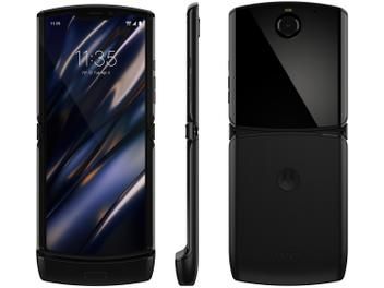 Smartphone Motorola Razr 128GB Black 4G - Snapdragon 710 6GB RAM 6,2” Câm. 16MP + Selfie 5MP