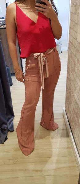 Calça Flare Moletinho