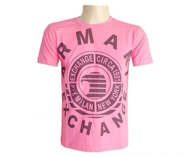 Camisa Armani Exchange Rosa MOD:76422 [1ª Linha]