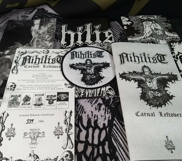Nihilist - Carnal Leftovers (5-TAPE BOX)
