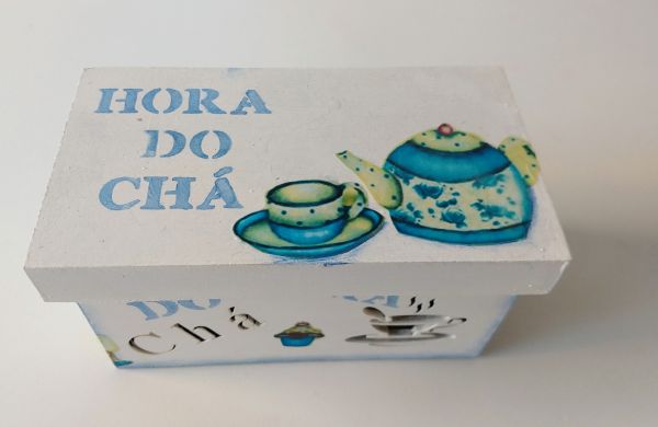 caixa de chá