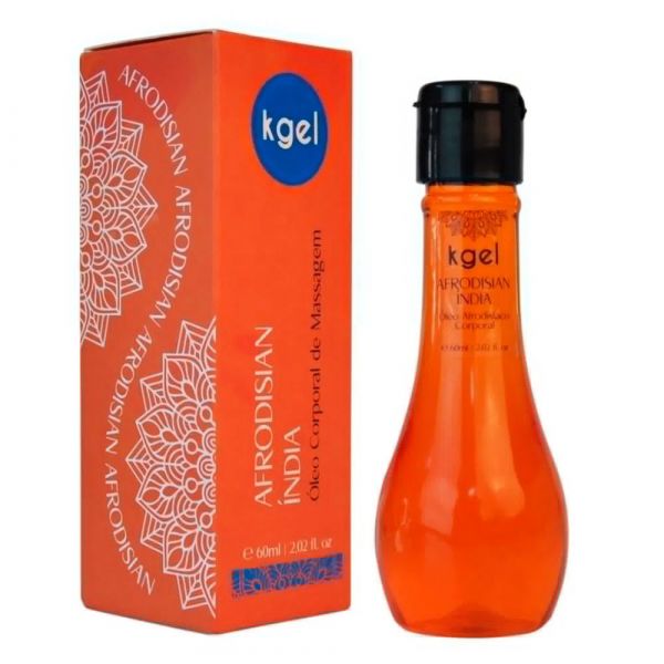 AFRODISIAN ÍNDIA ÓLEO AFRODISÍACO PARA MASSAGEM SENSUAL 60 ML