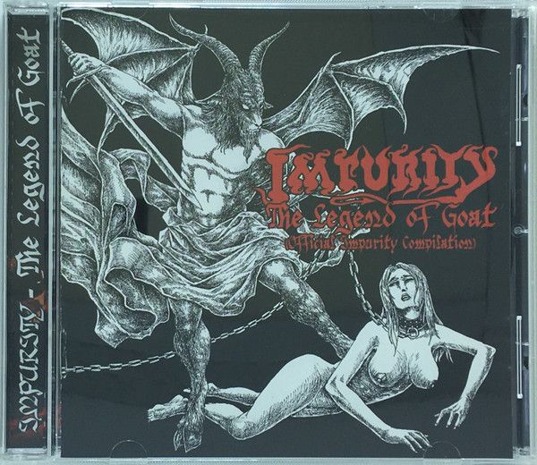 IMPURITY - The Legend Of Goat-Official Compilation (22 Songs-Fallen Angels, 2018) (cd imp/acrílico)
