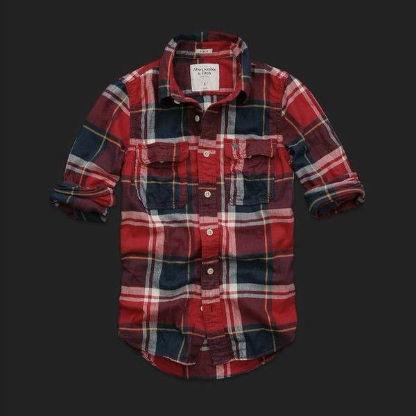 camisa social Abercrombie & Fitch