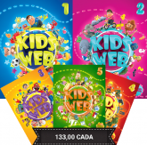 Coleção Inglês Kids' Web 1°, 2°, 3°, 4° e 5°Ano 133,00 Cada