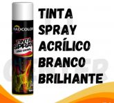 TINTA SPRAY ACRILICA BRANCO BRILHANTE