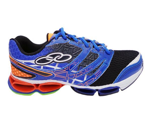 Tênis Olympikus Decision 2 Azul e Laranja