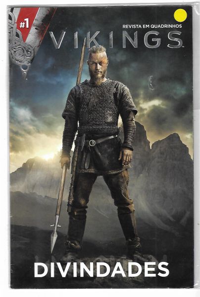 Revista HQ Vikings Divindades 1 Quadrinhos série Filme Netflix Ragnar Lothbrok