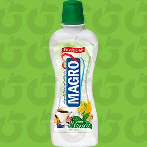 Adoçante Líquido com Stévia 80ml Magro
